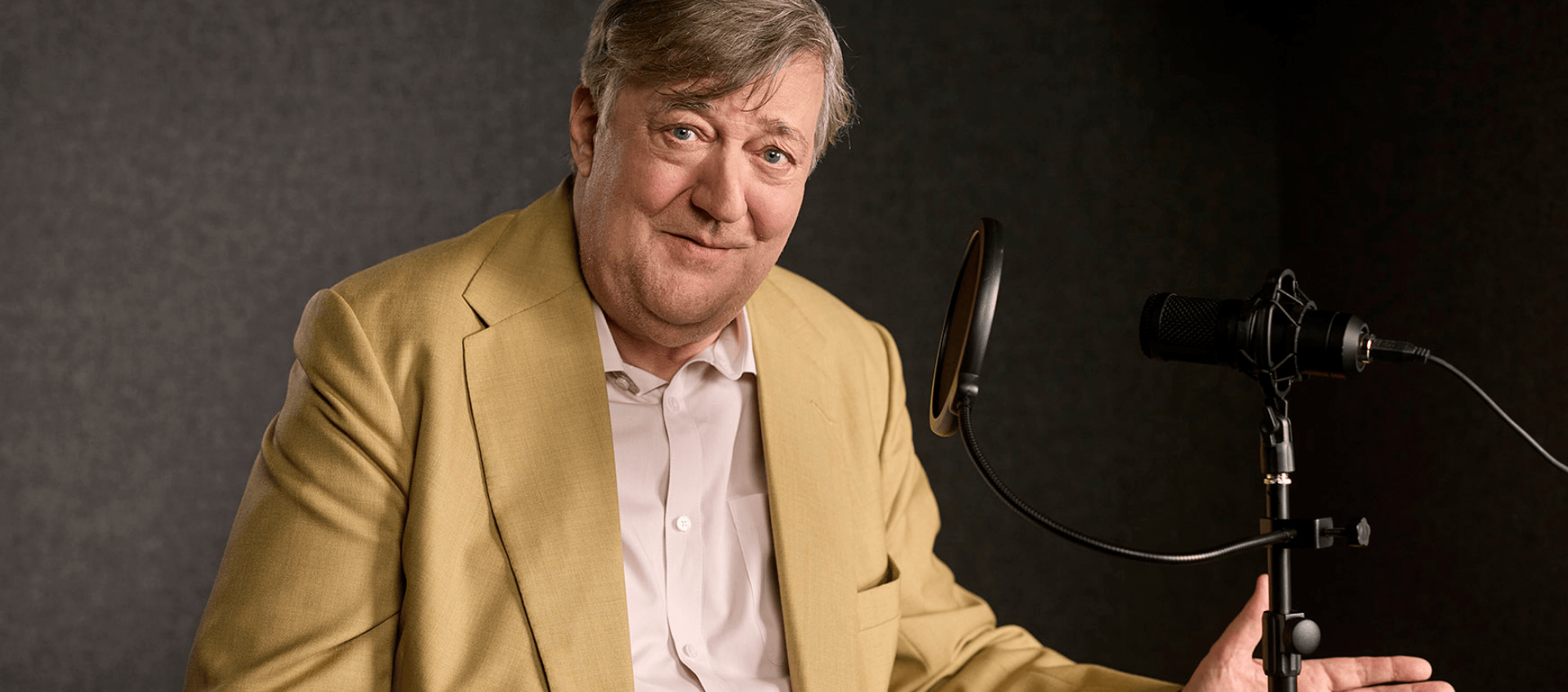 Sire Stephen Fry features as part of Vocalize at Hay Festival, presented by Sage & Jester